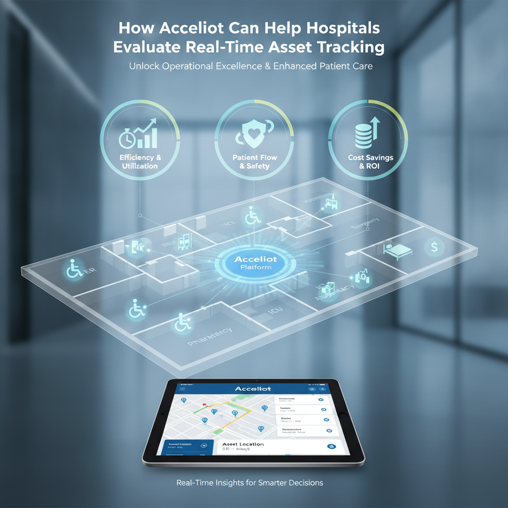 How Acceliot Can Help Hospitals Evaluate Real-Time Asset Tracking