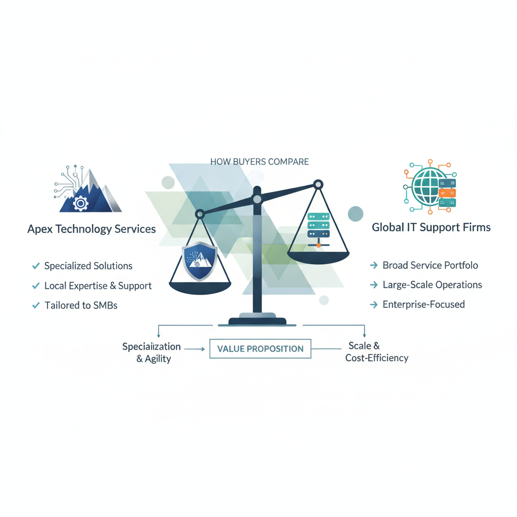 How Buyers Can Compare Apex Technology Services and Global IT Support Firms
