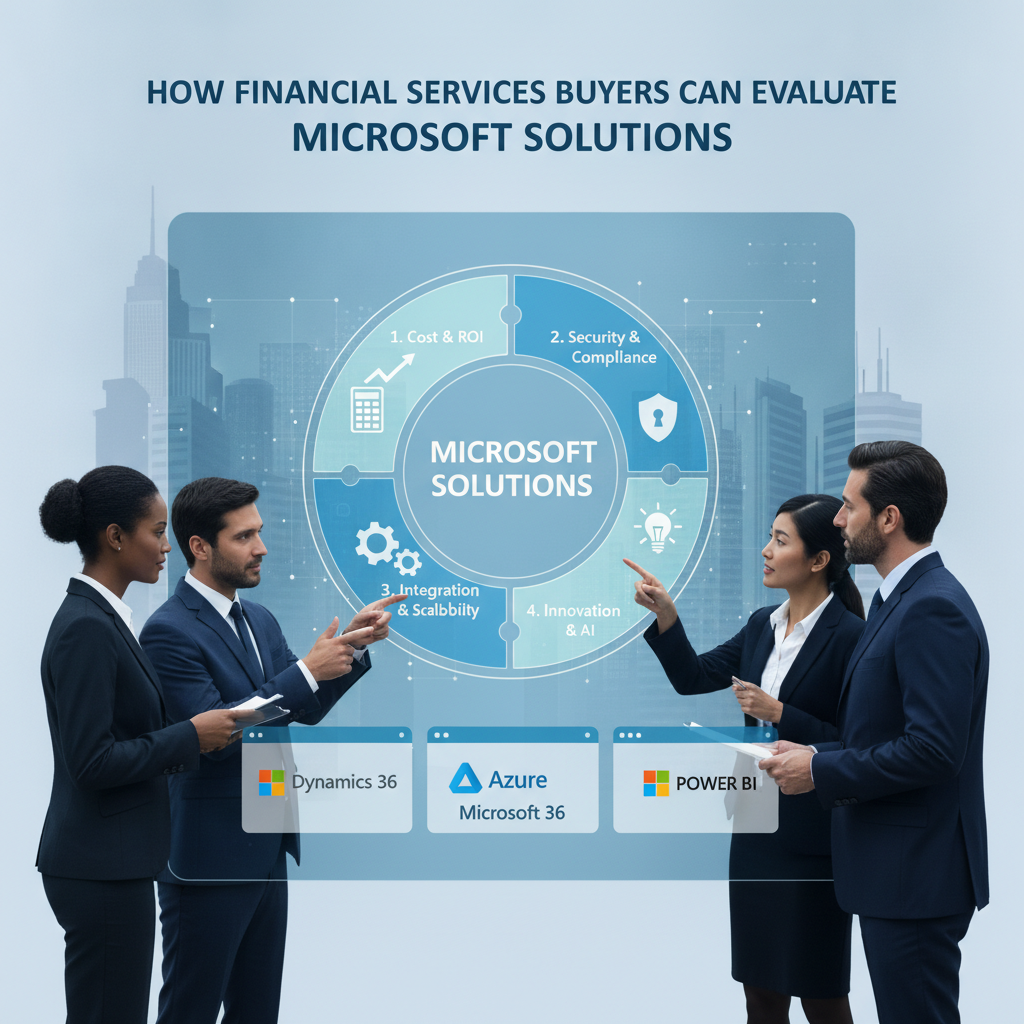 How Financial Services Buyers Can Evaluate Microsoft Solutions