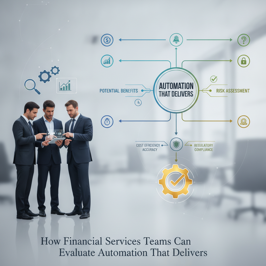 How Financial Services Teams Can Evaluate Automation That Delivers