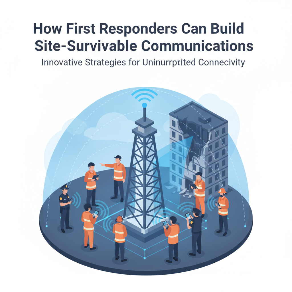 How First Responders Can Build Site-Survivable Communications