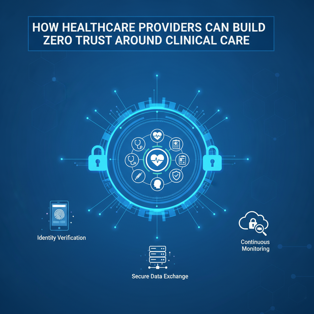 How Healthcare Providers Can Build Zero Trust Around Clinical Care