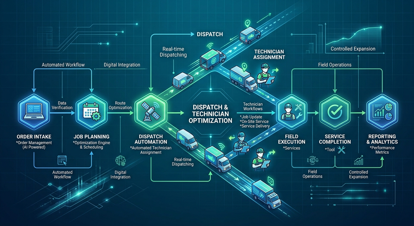 How Home-Service Teams Can Automate Workflows Without Breaking Dispatch