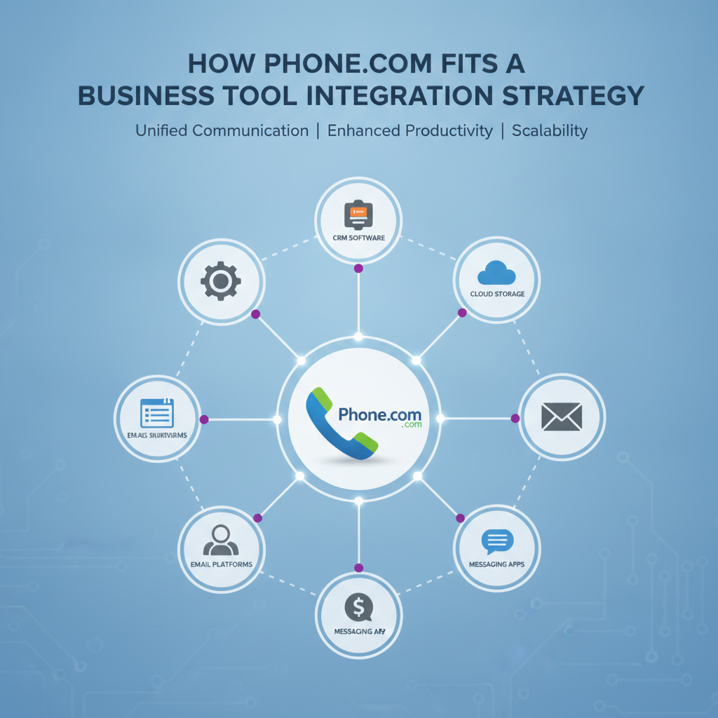 How Phone.com Can Fit a Business Tool Integration Strategy