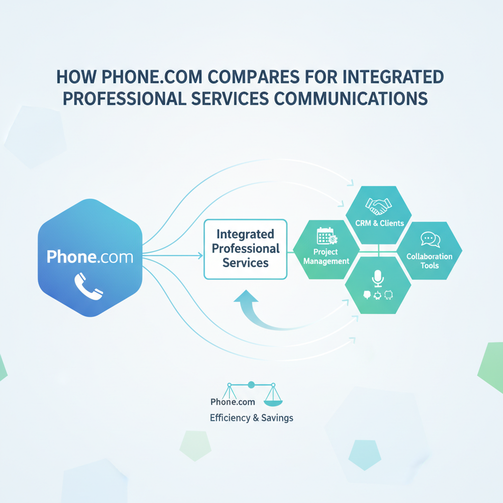 How Phone.com Compares for Integrated Professional Services Communications