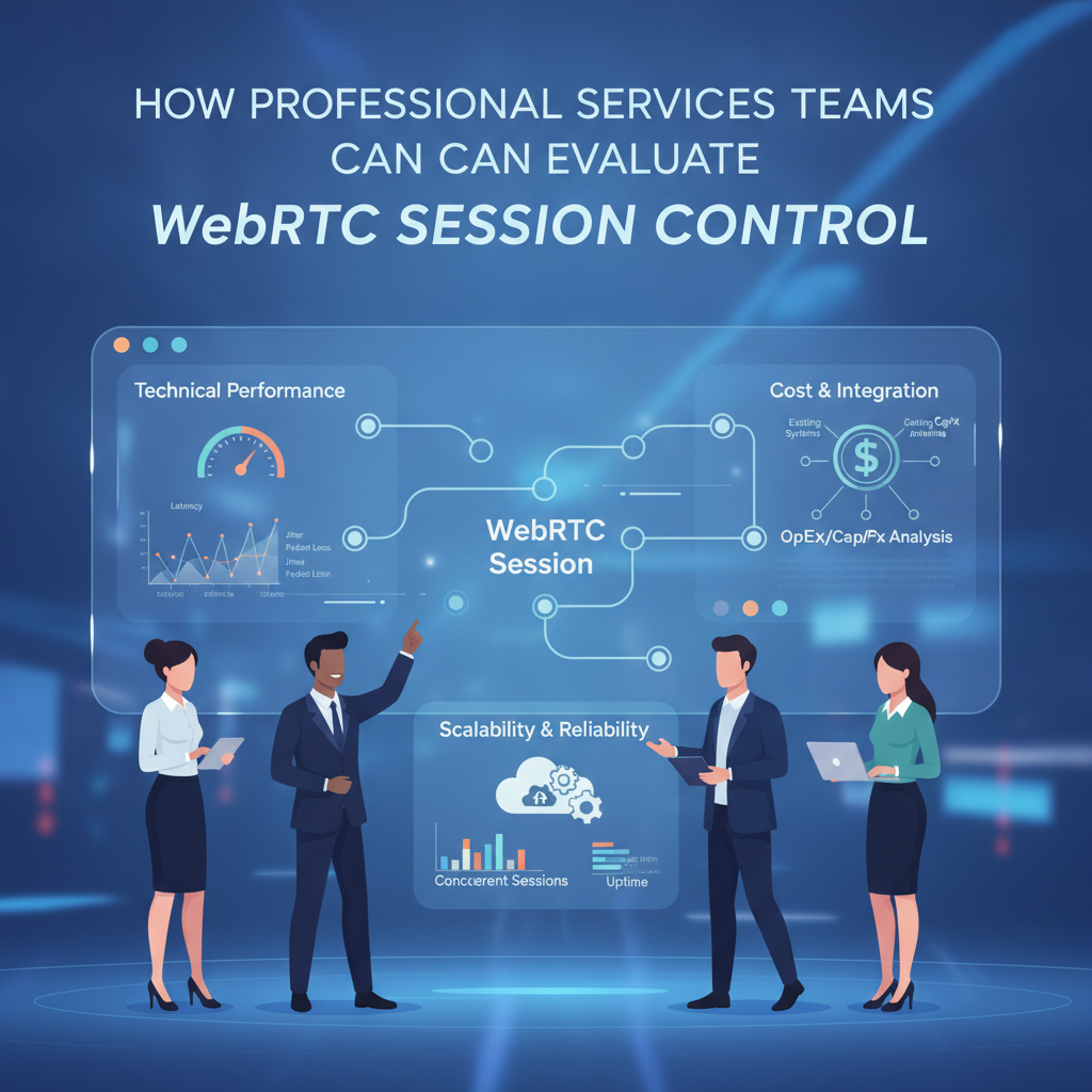 How Professional Services Teams Can Evaluate WebRTC Session Control
