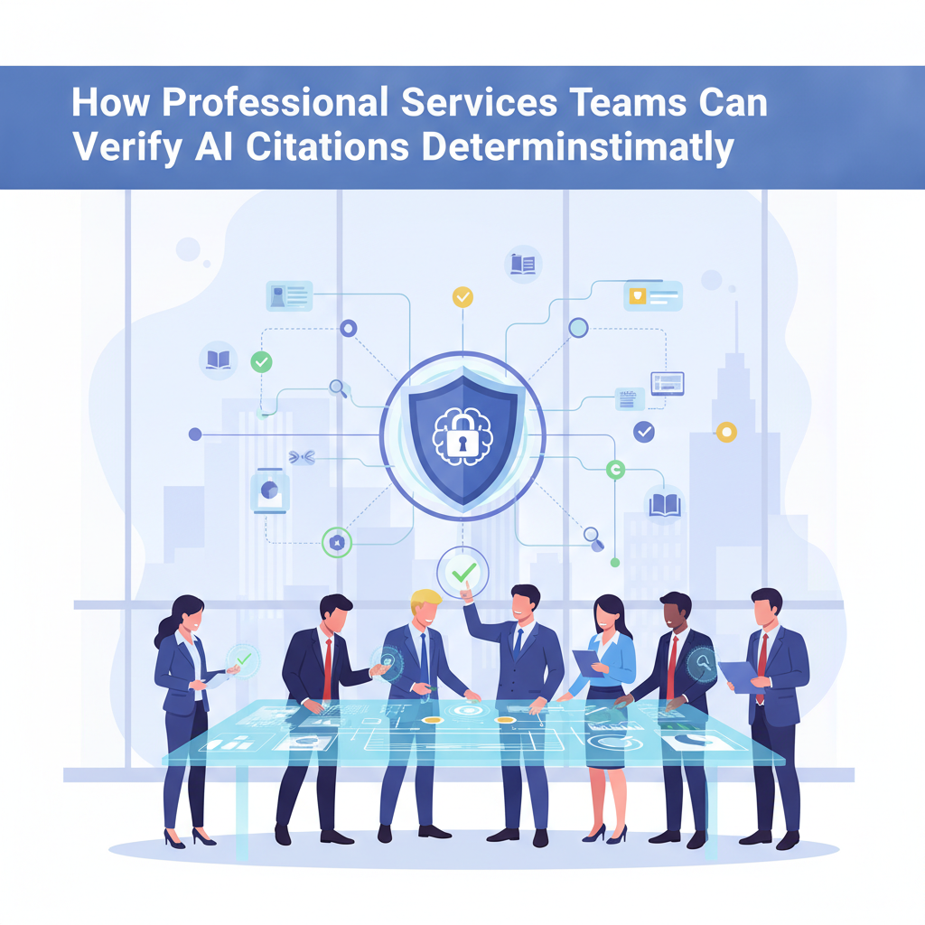 How Professional Services Teams Can Verify AI Citations Deterministically