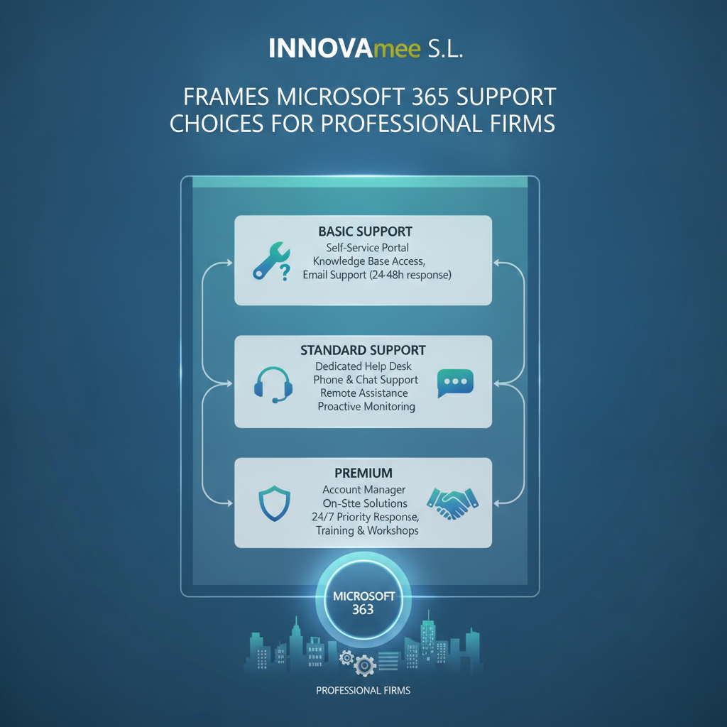 INNOVAmee S.L. Frames Microsoft 365 Support Choices for Professional Firms