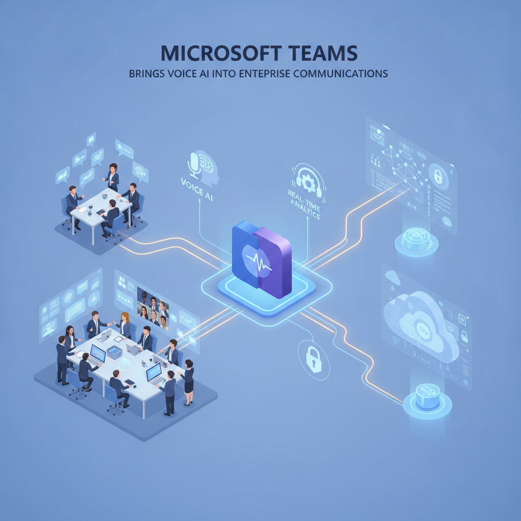 Microsoft Teams Brings Voice AI Into Enterprise Communications