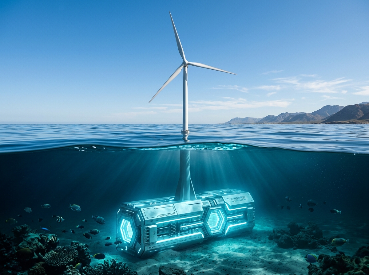 Shanghai Lin-gang UDC Pairs Undersea Computing With Offshore Wind